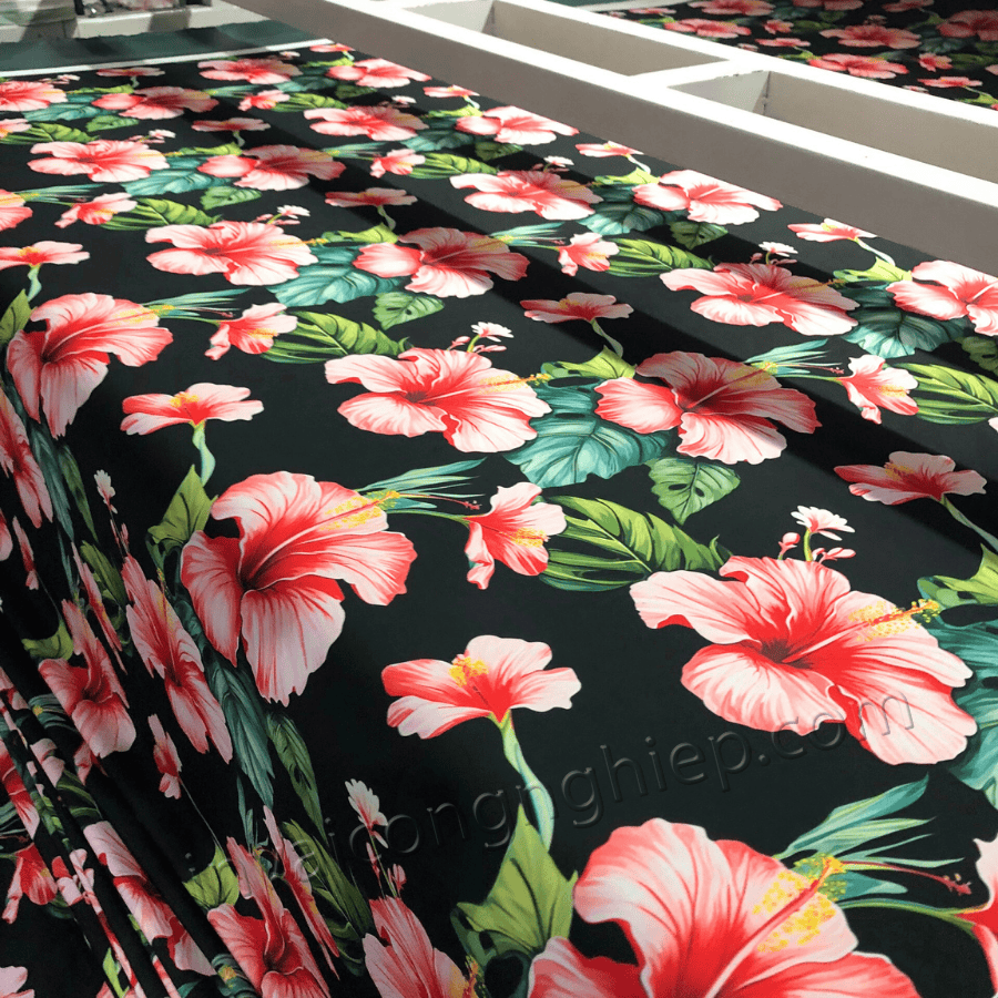 in vải thun ladong